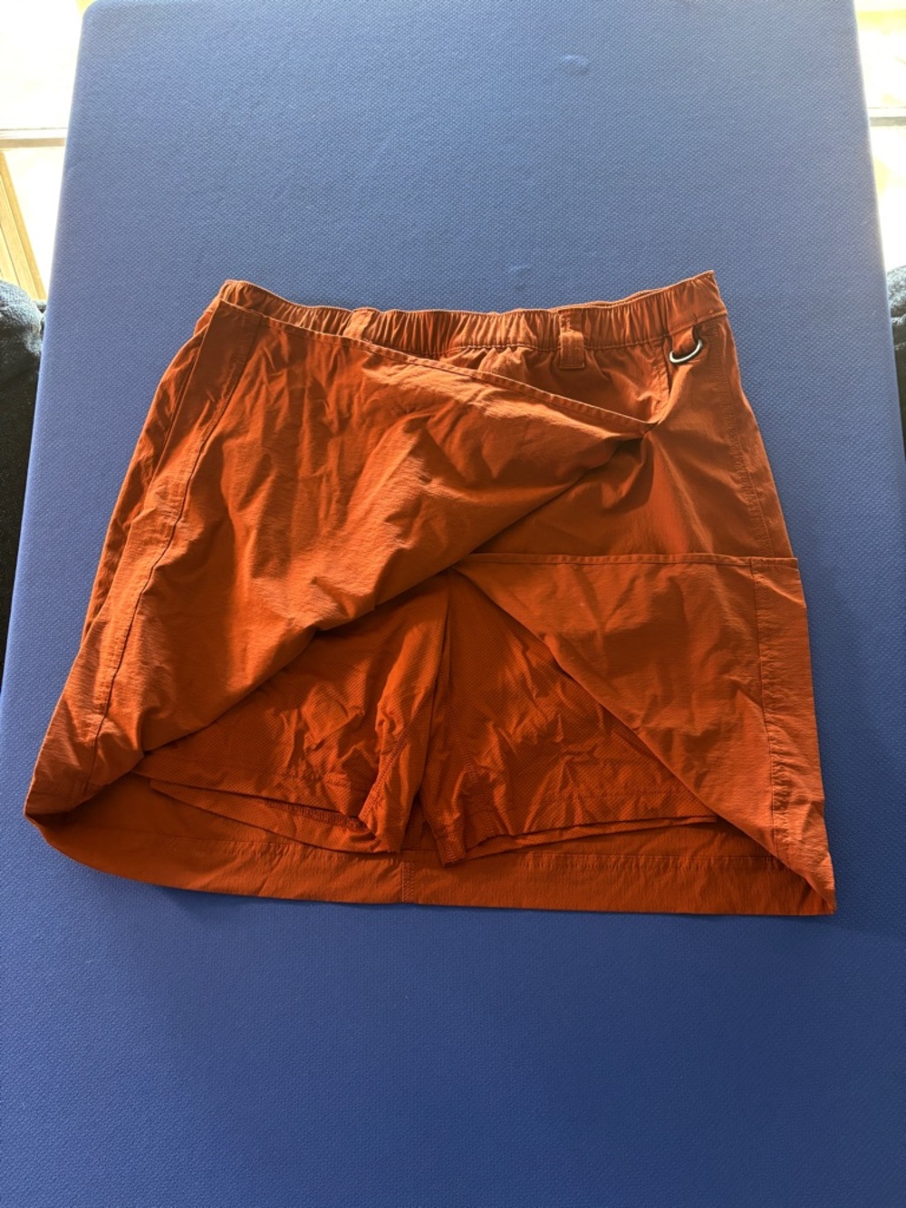 Duluth Trading Co Rust Red Women’s Skort size L - Picture 2 of 4